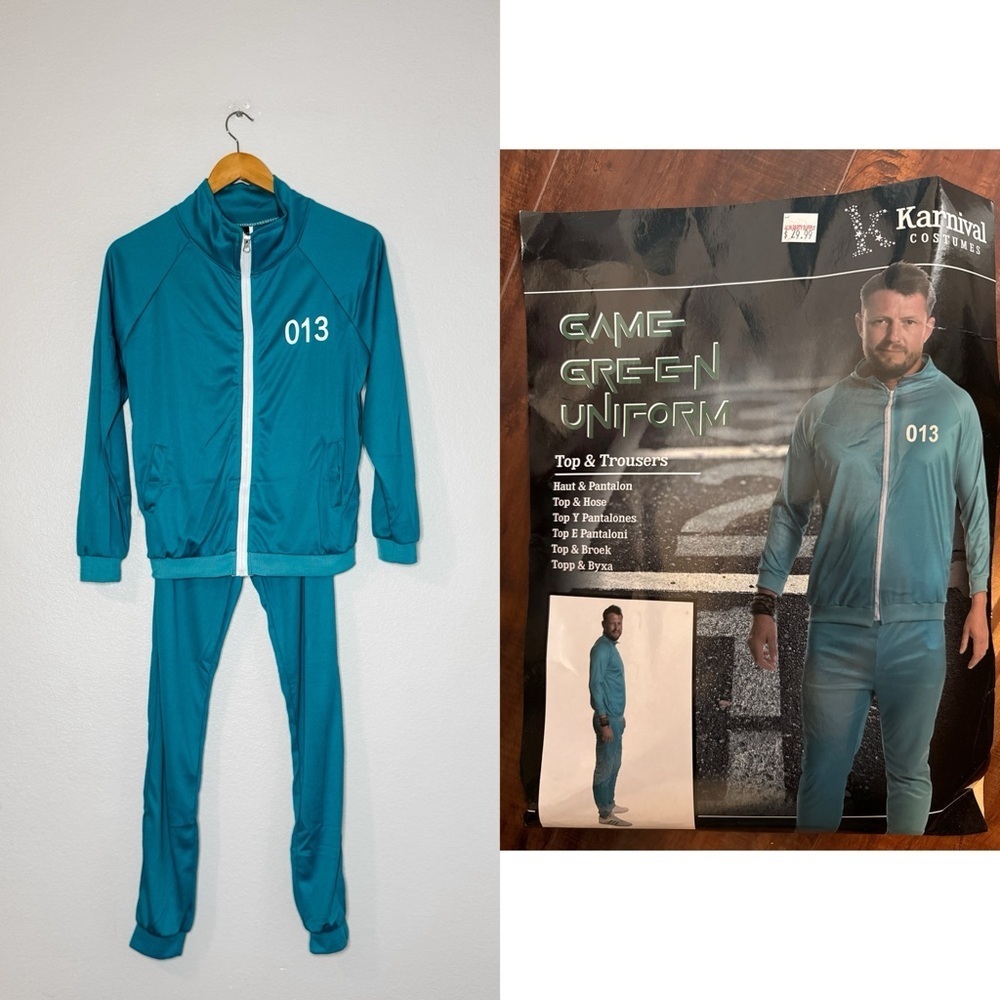 Costumes Game Uniform, Player 014 Tracksuit Small